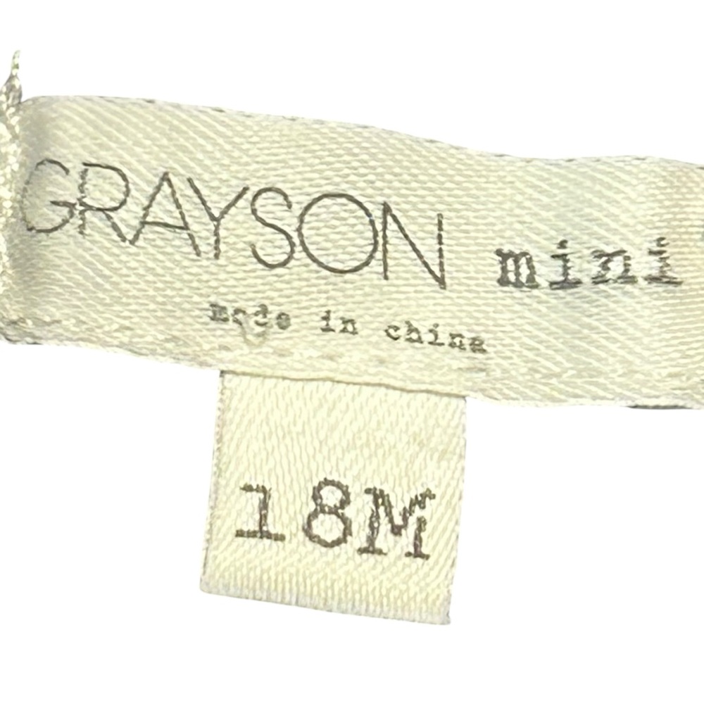 Grayson Mini Baby‎ Hoodie Sweatshirt Top - 18M - Good Day to Smile Smiley Face - Picture 3 of 3